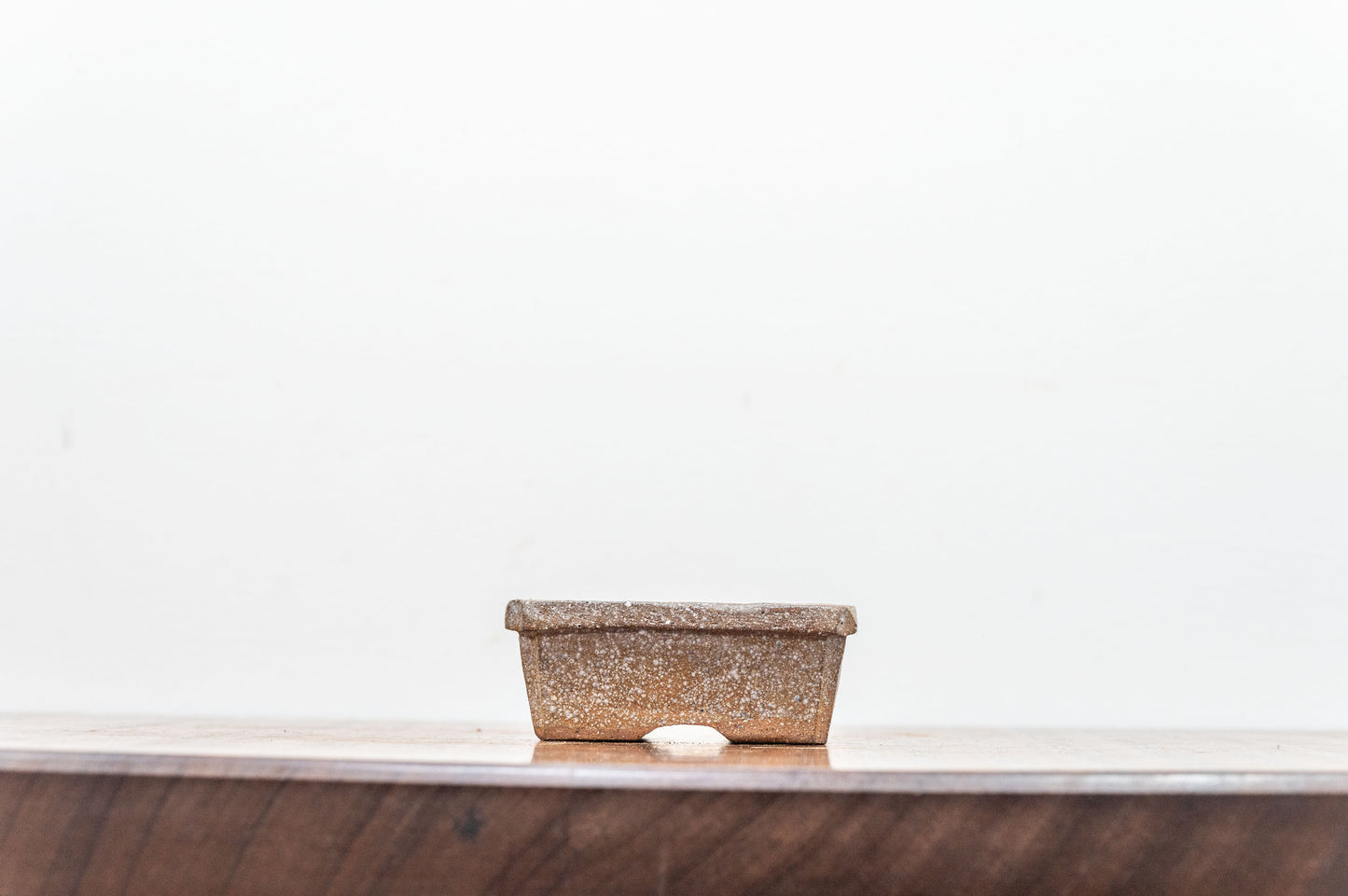 Splashed Satin Ceramic 8cm Bonsai Vessel