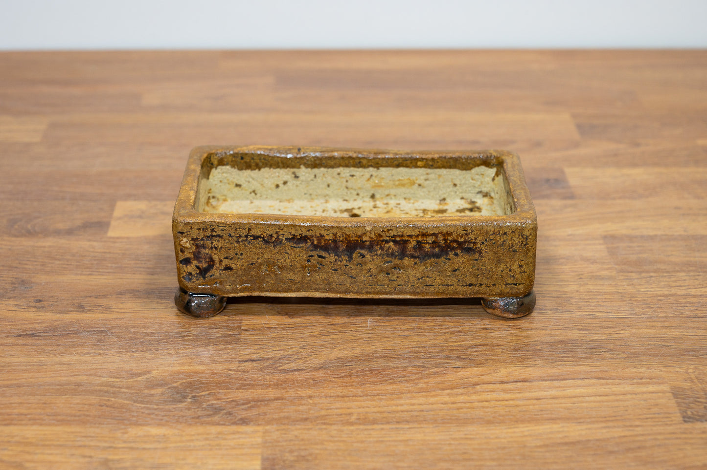 Topaz Rectangular Ceramic Bonsai Pot 14cm