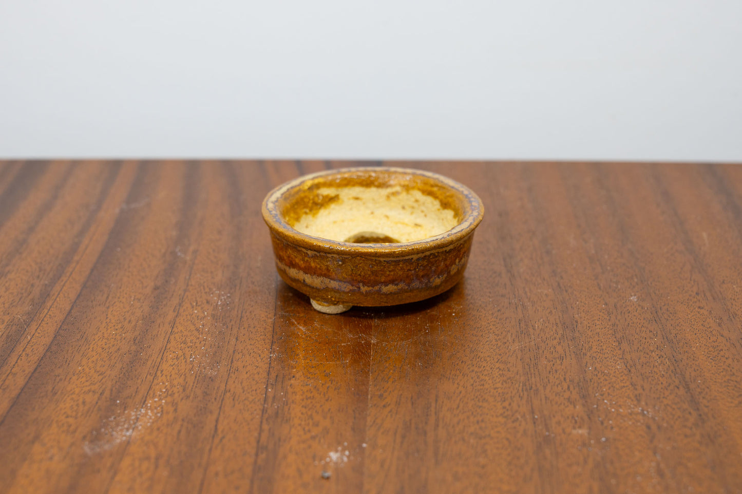 Topaz Round Ceramic Bonsai Dish 6cm