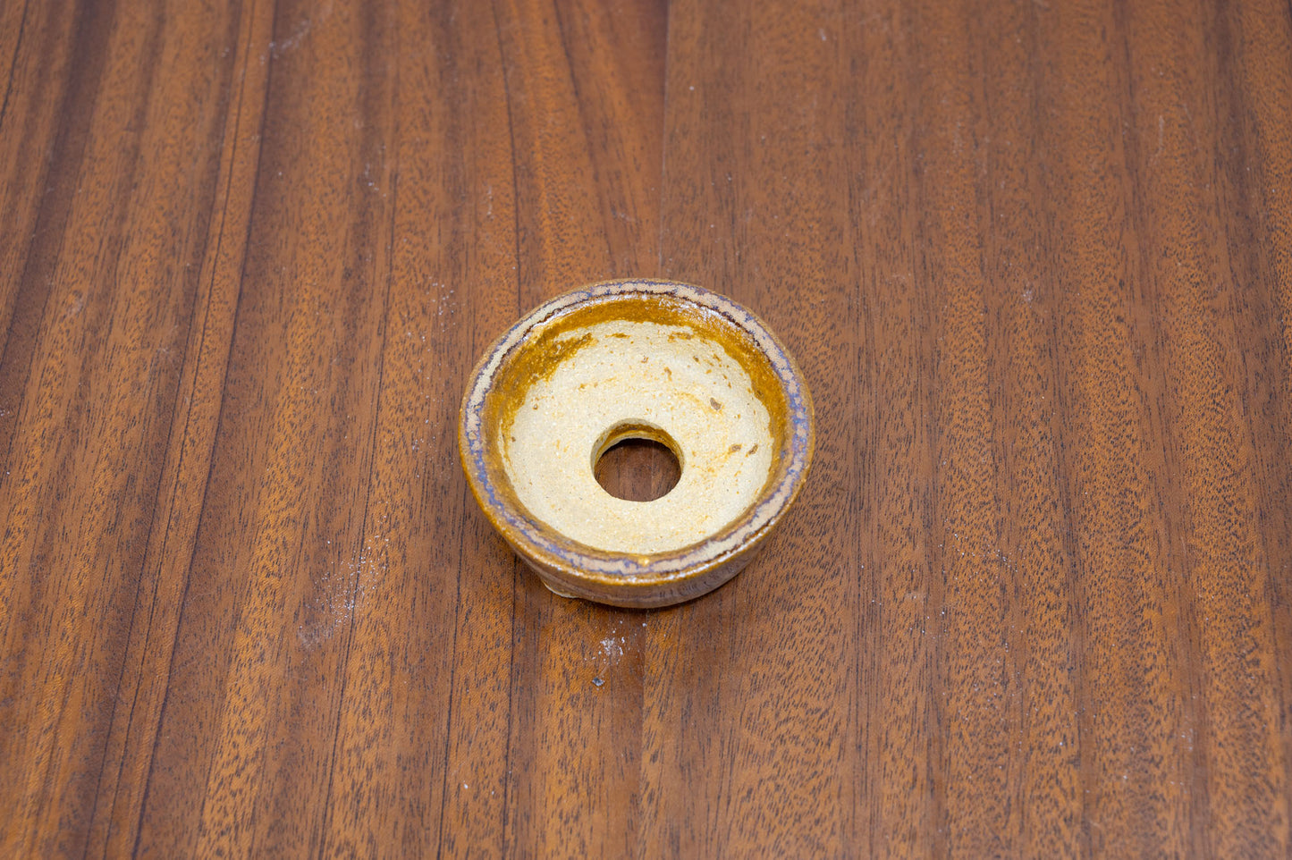 Topaz Round Ceramic Bonsai Dish 6cm