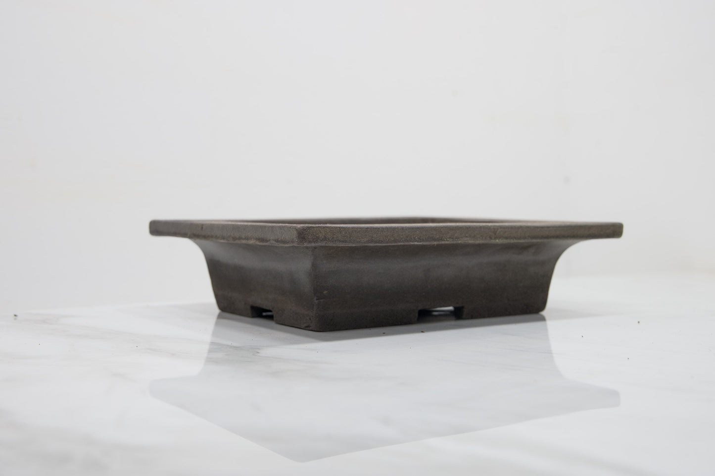 UnGlazed Shallow Rectangular Ceramic Bonsai 19.5cm Dish