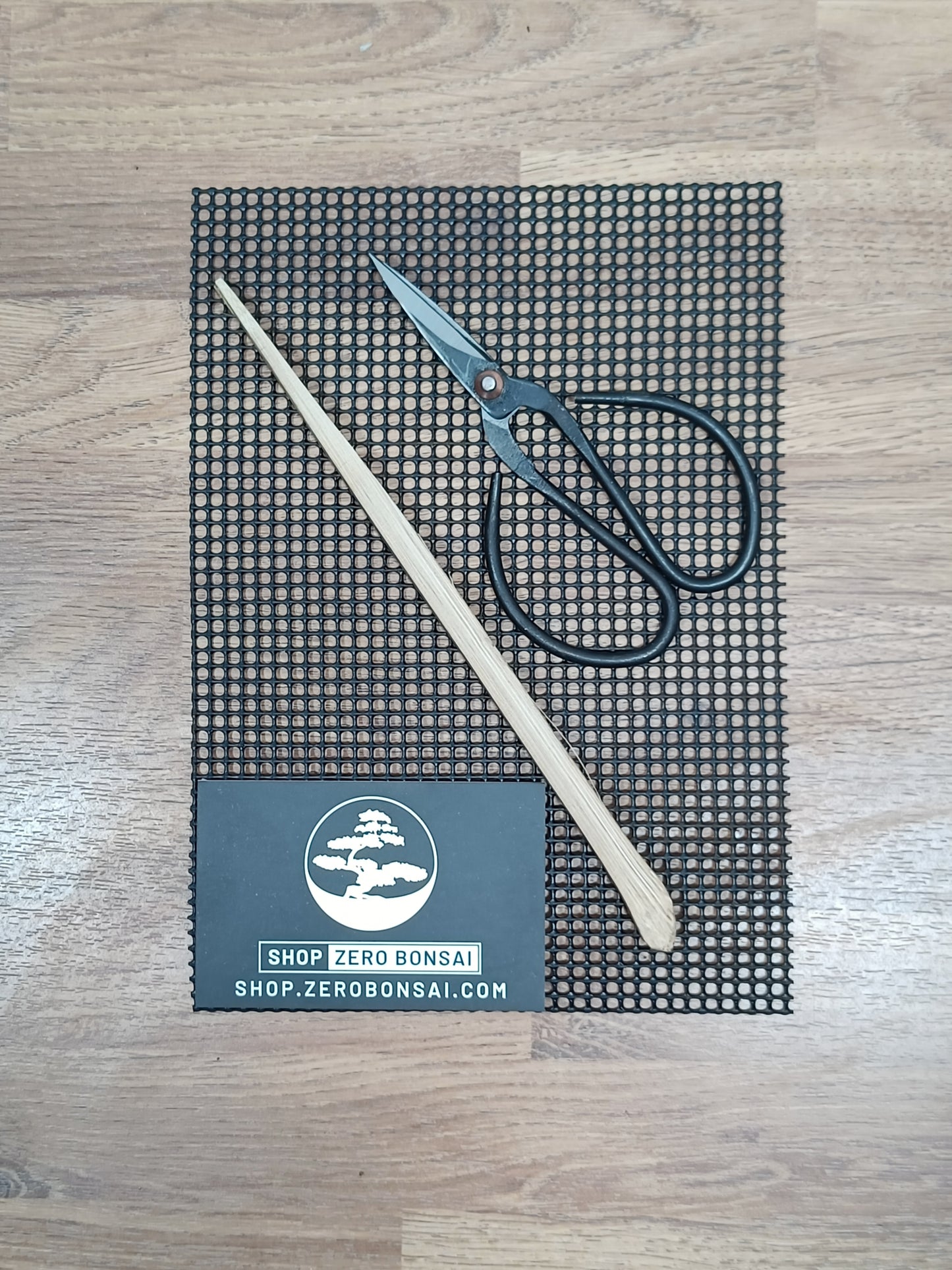 Bonsai Mesh Kit- Bottom Drainage Screen, Scissors, Chopstick