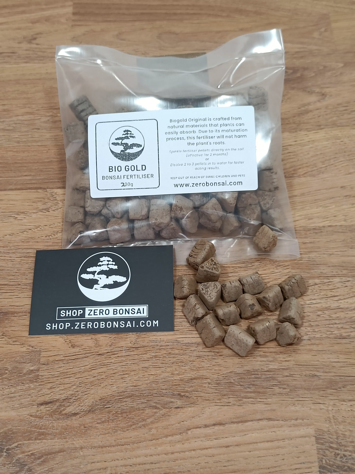 Biogold Organic Bonsai Fertiliser - 200g Sealed Bag