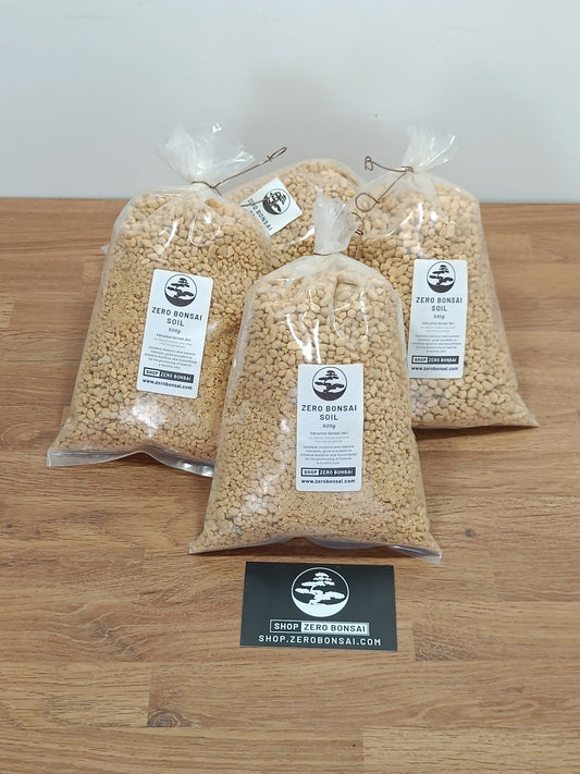 Kanuma Bonsai Soil - Four Pack - 4 x 500g (for azaleas & lime hating trees)