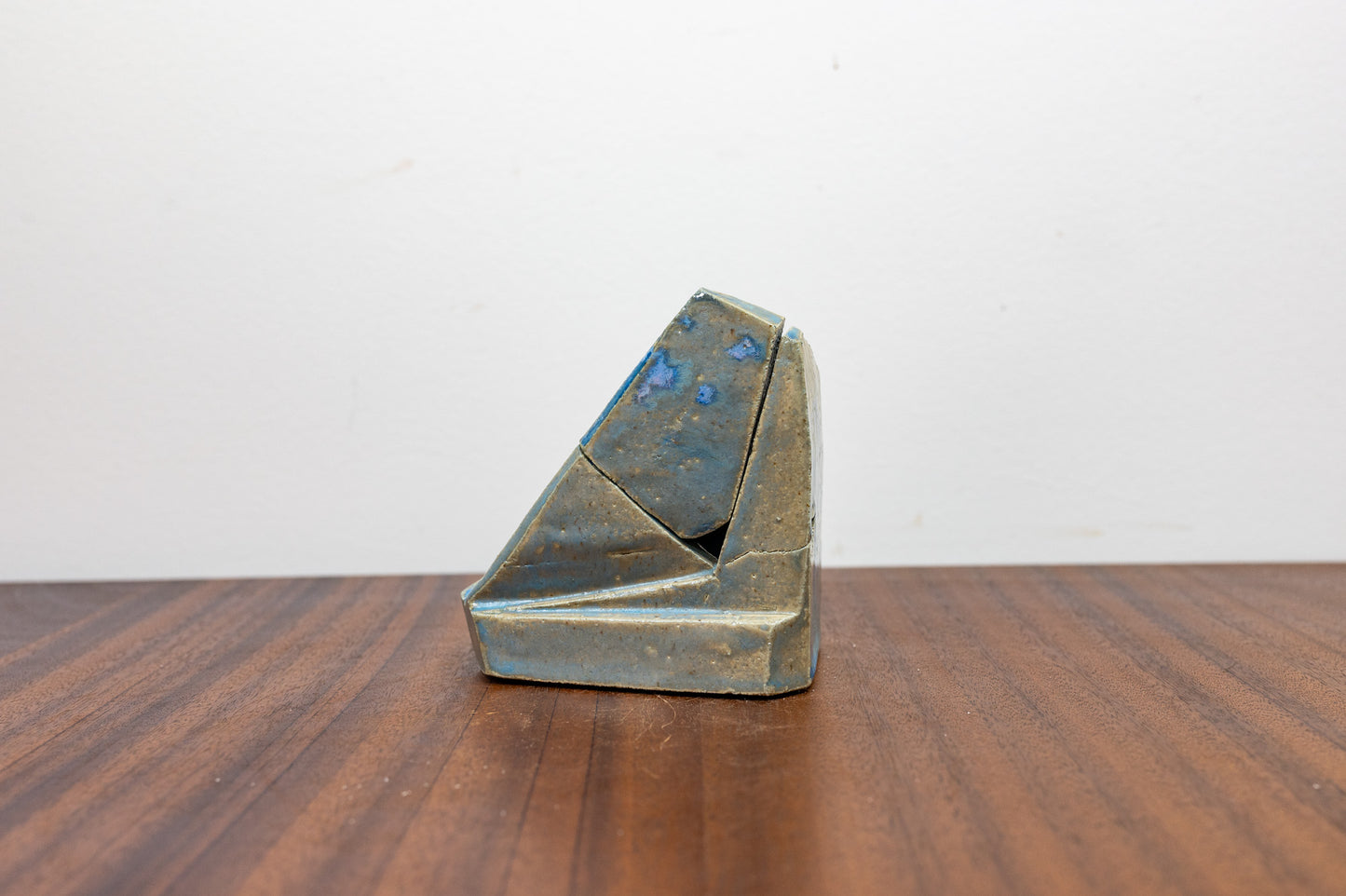 Symphony Blue CARVED Ceramic INCENSE Burner