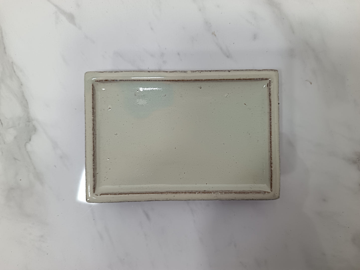 Cream Imported Drip Tray 15cm