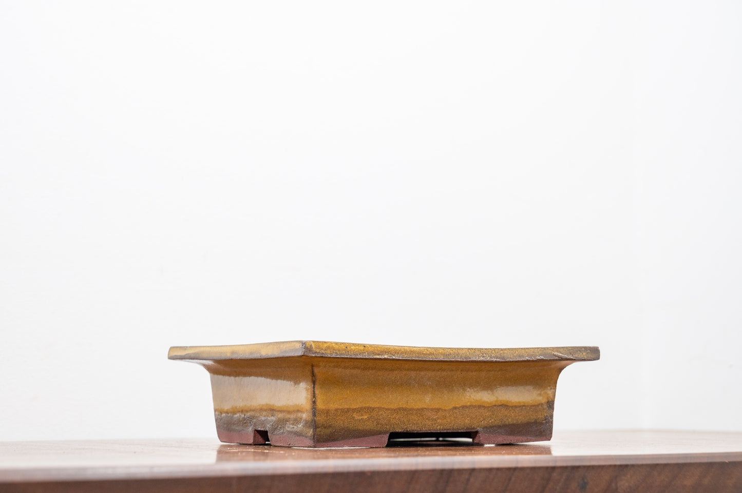 Tundra Shallow Rectangular Ceramic Bonsai 17.5cm Dish