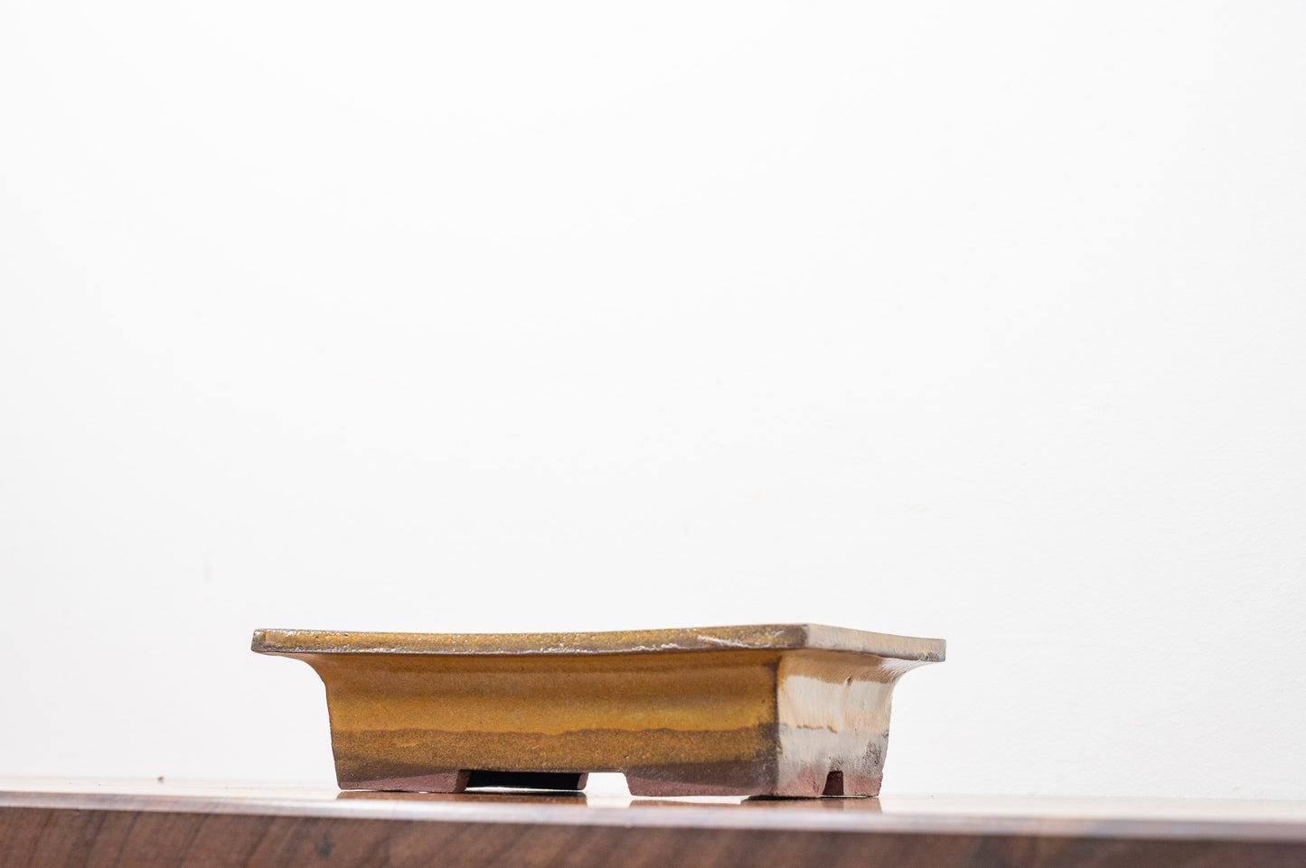 Tundra Shallow Rectangular Ceramic Bonsai 17.5cm Dish