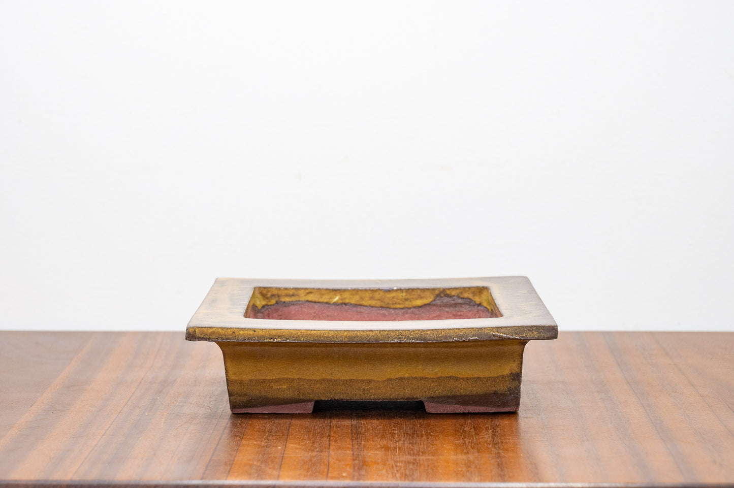 Tundra Shallow Rectangular Ceramic Bonsai 17.5cm Dish