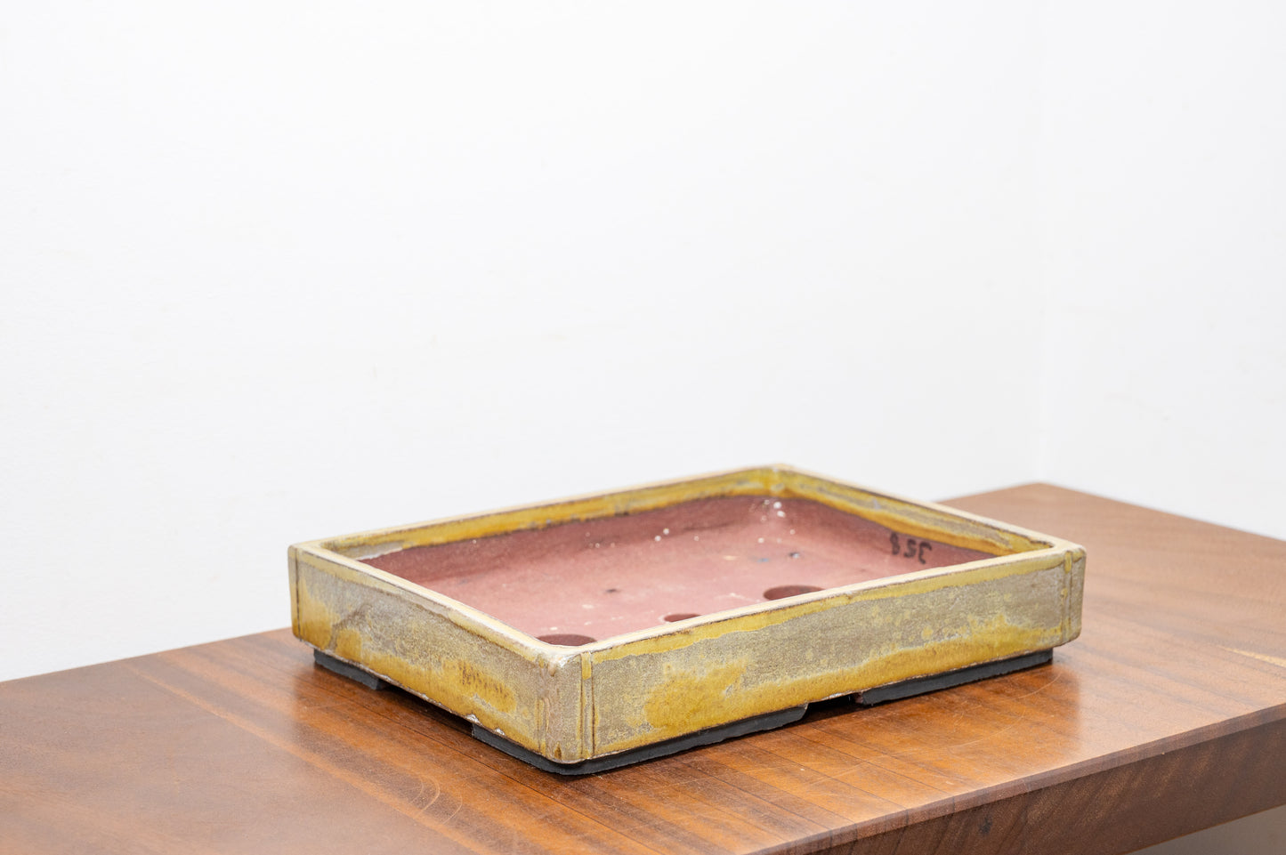 Tundra Rectangular Ceramic Bonsai Dish 24cm