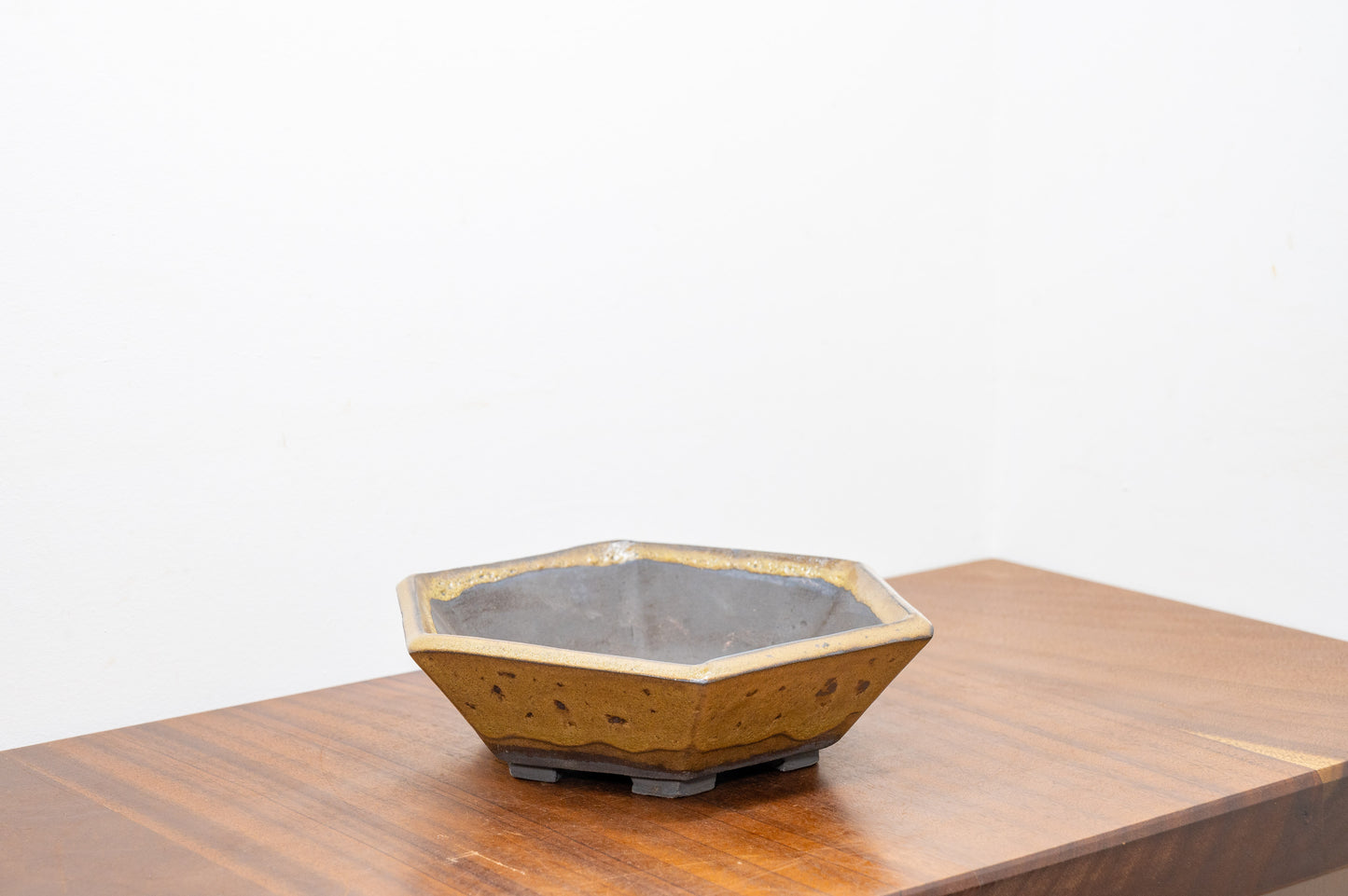 Tundra DEEP Hexagon Bonsai Dish 20cm