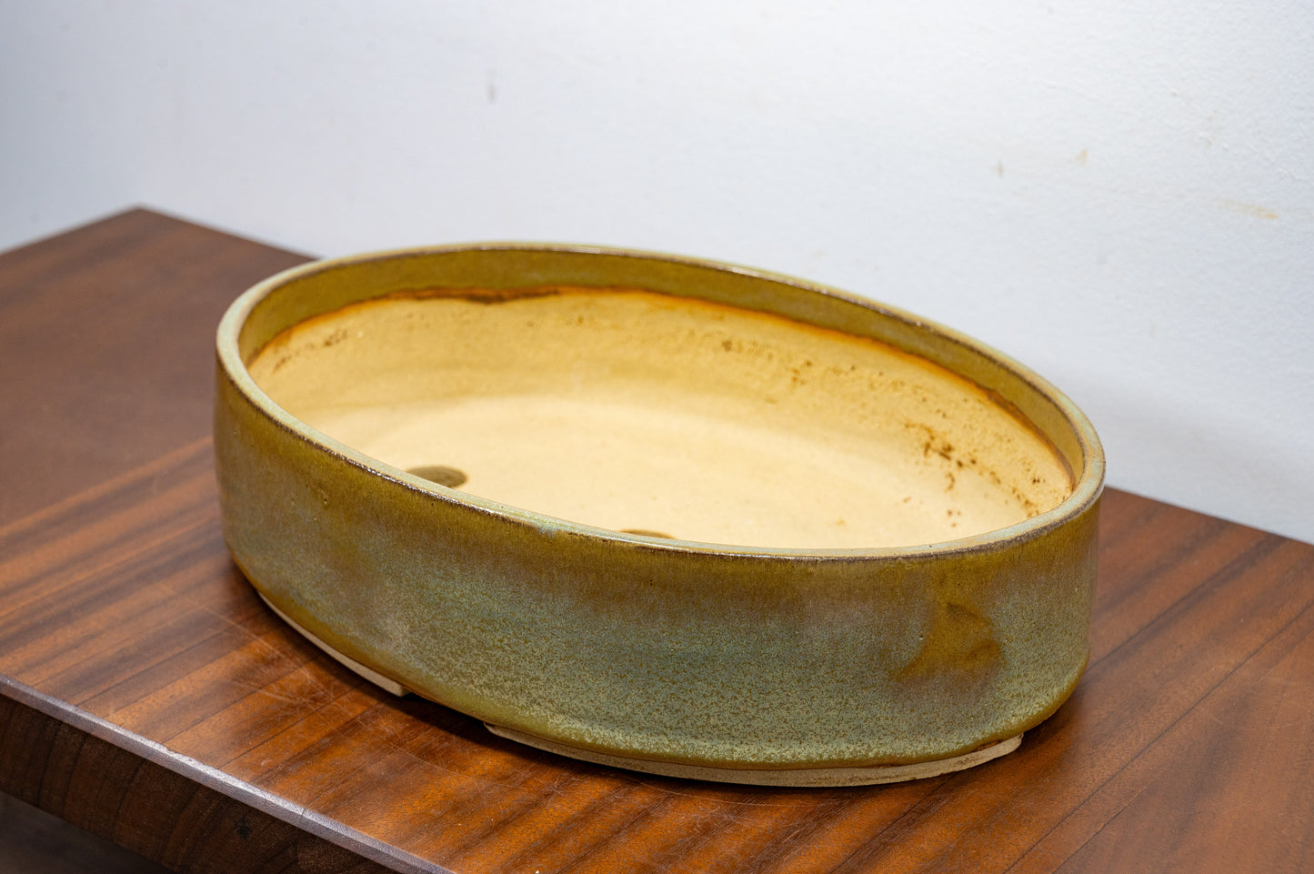 Tundra Glazed DEEP Oval Ceramic Dish 27cm