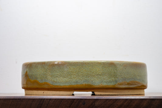 Tundra Glazed DEEP Oval Ceramic  Dish 27cm