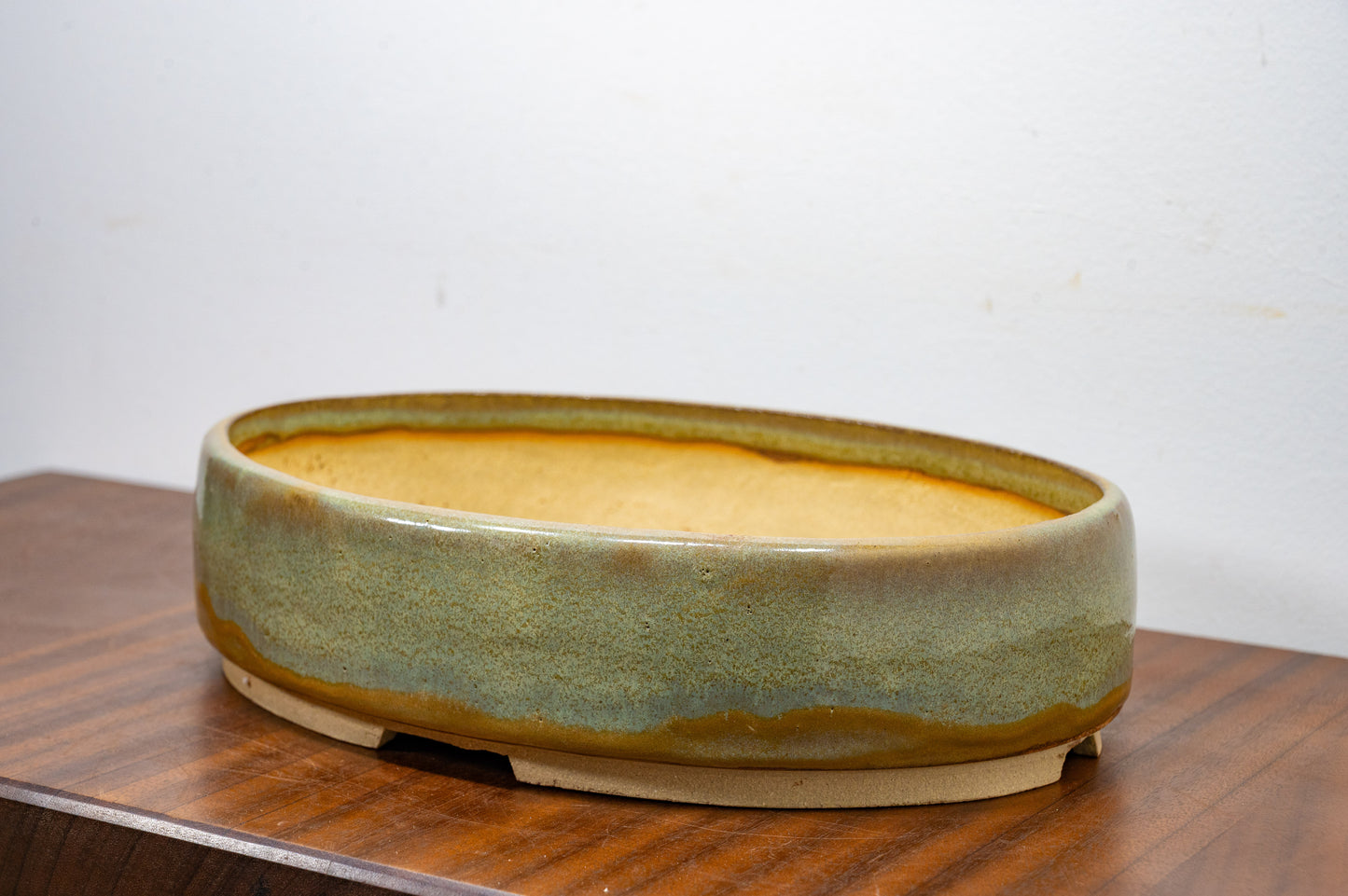 Tundra Glazed DEEP Oval Ceramic Dish 27cm