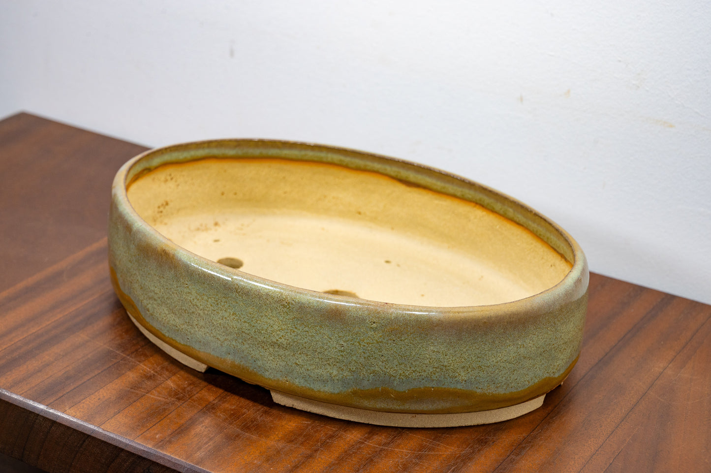 Tundra Glazed DEEP Oval Ceramic Dish 27cm
