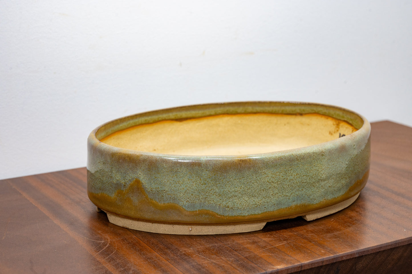 Tundra Glazed DEEP Oval Ceramic Dish 27cm