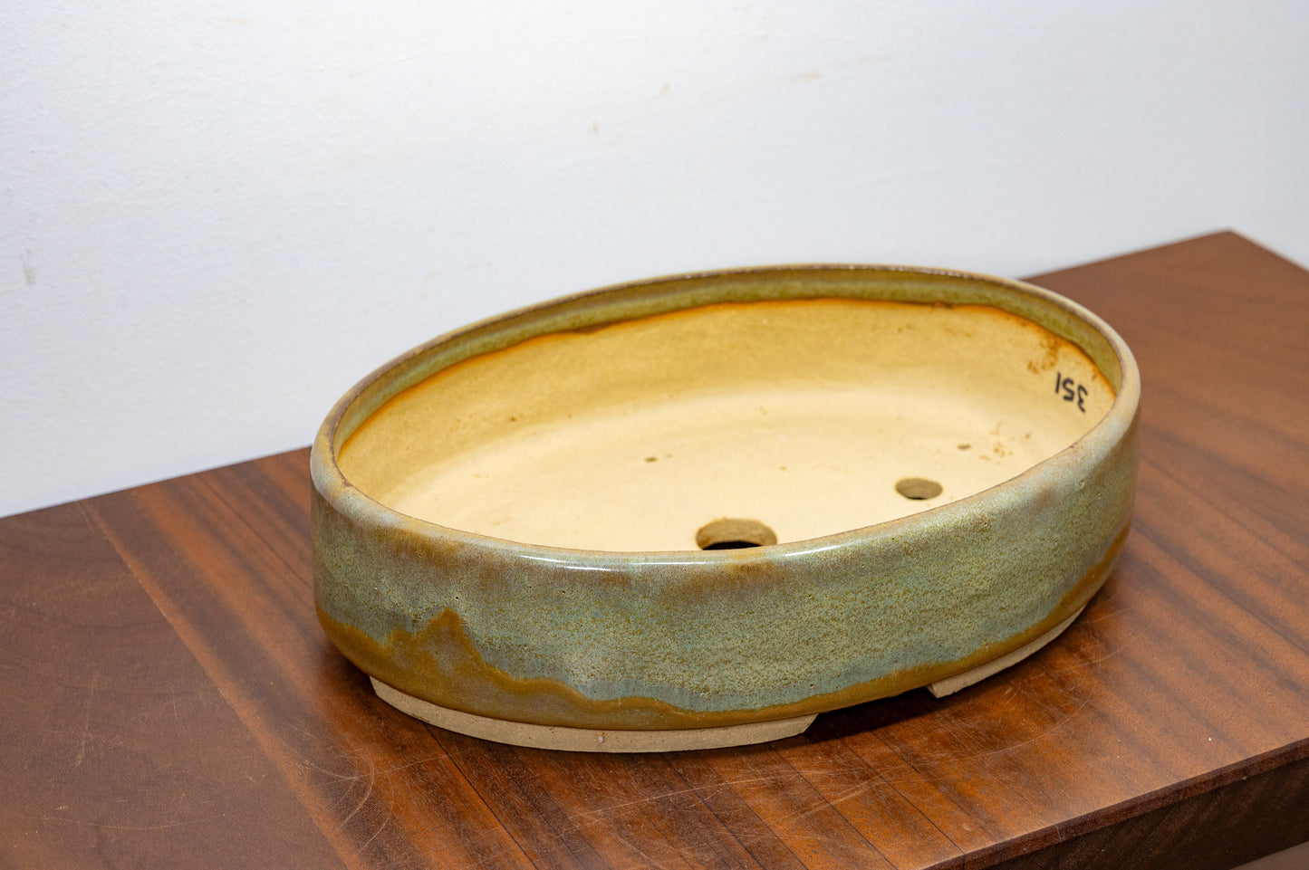 Tundra Glazed DEEP Oval Ceramic Dish 27cm
