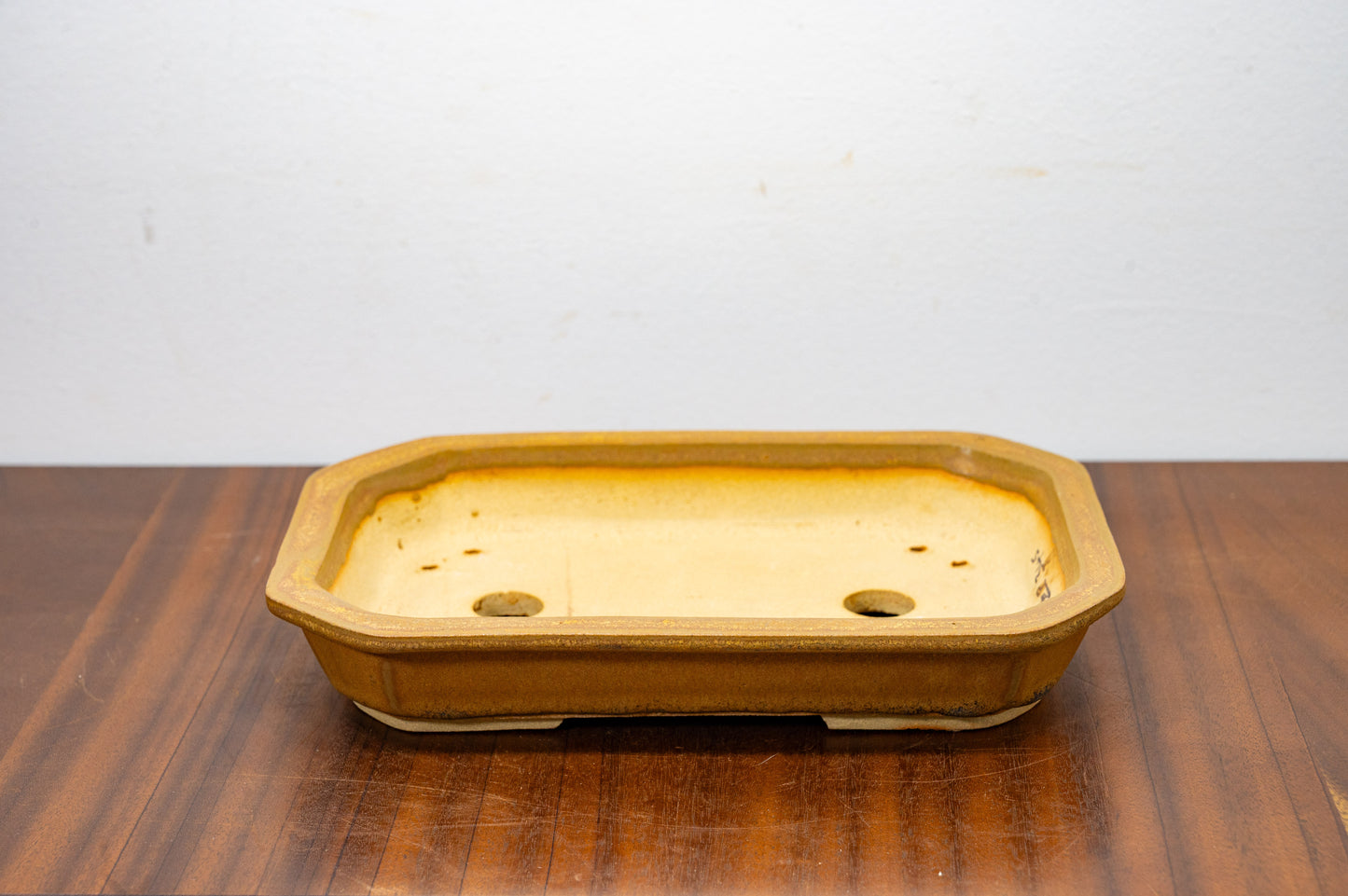 Venus Brown - Rectangular Ceramic Bonsai Dish 23cm