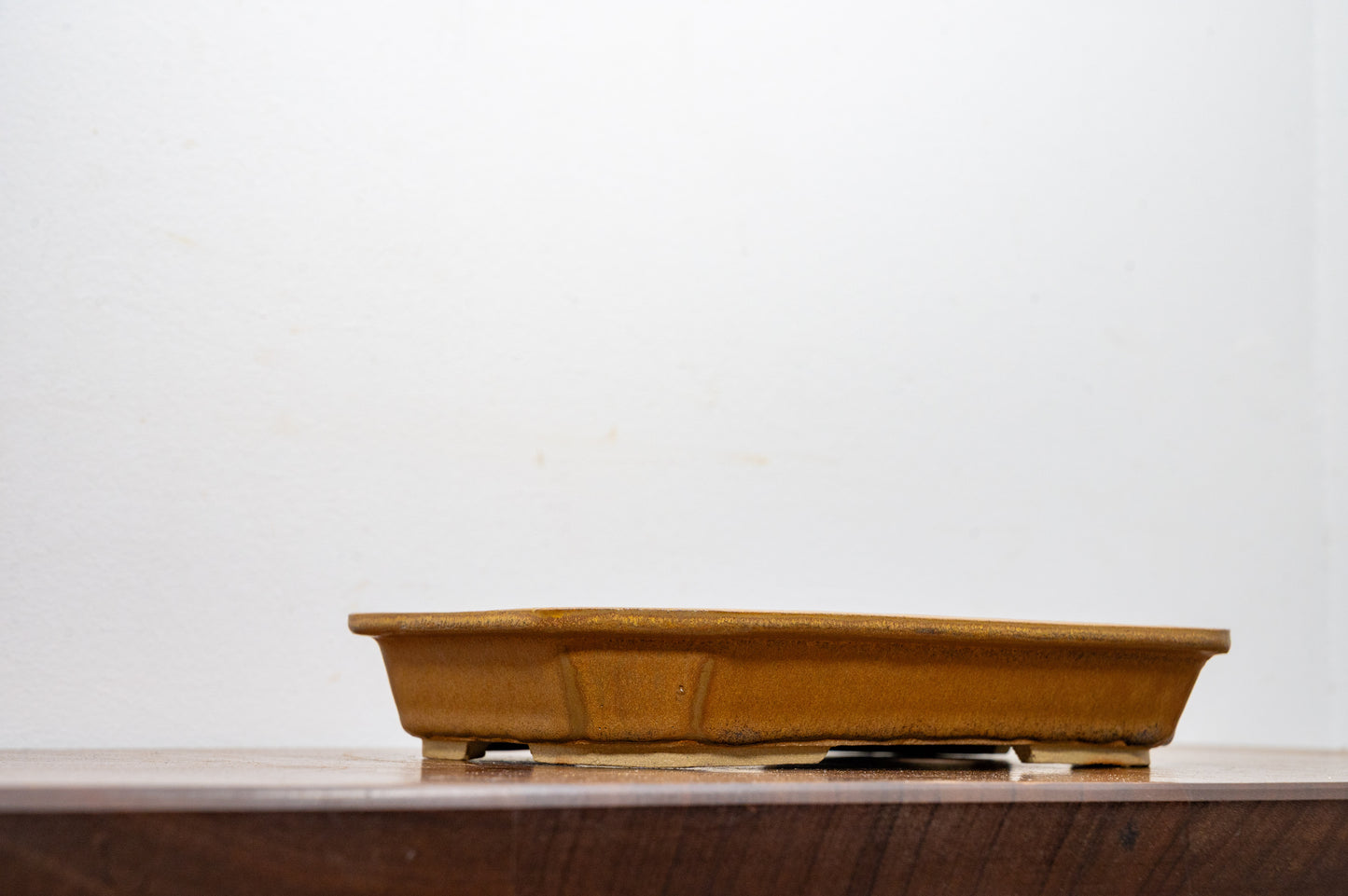 Venus Brown - Rectangular Ceramic Bonsai Dish 23cm