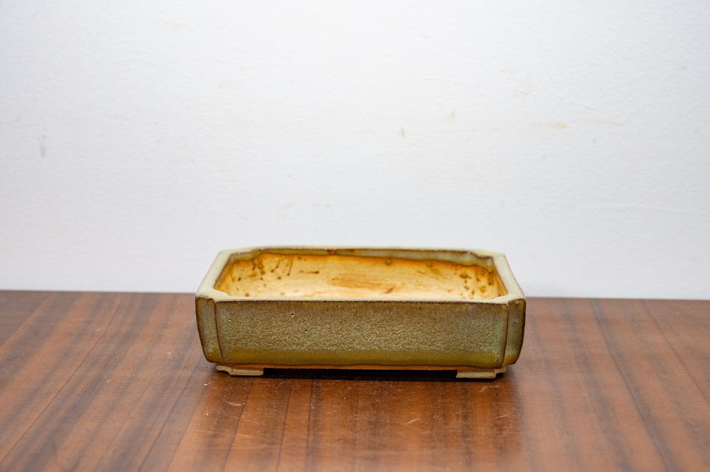 Tundra Rectangular Ceramic Bonsai Pot 15cm