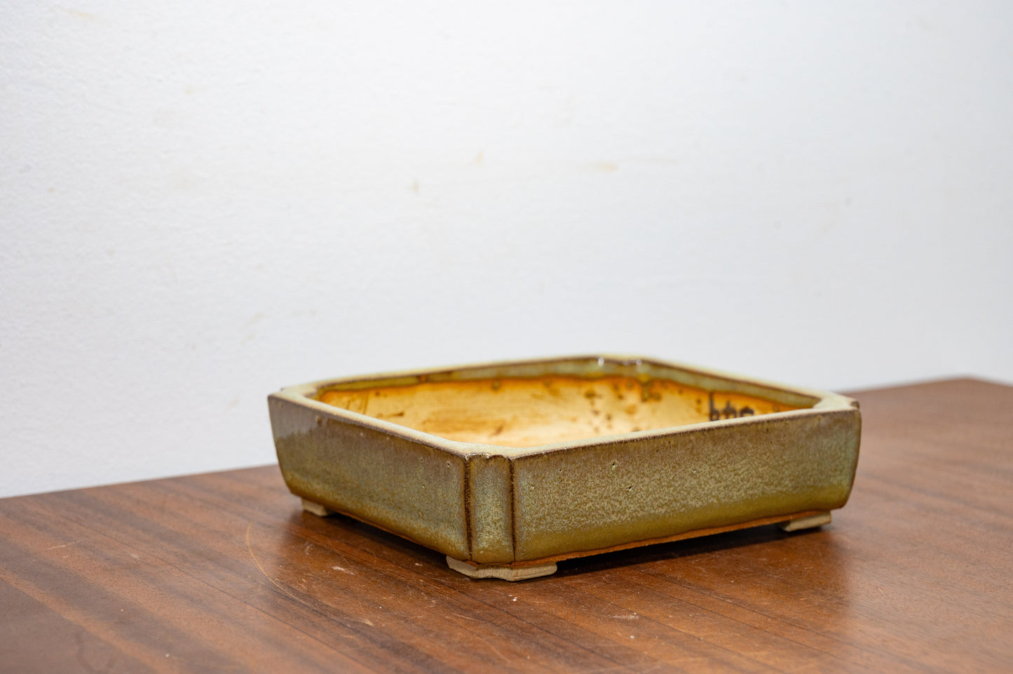 Tundra Rectangular Ceramic Bonsai Pot 15cm