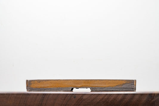 Venus Brown Shallow Rectangular Ceramic Bonsai 28cm Dish