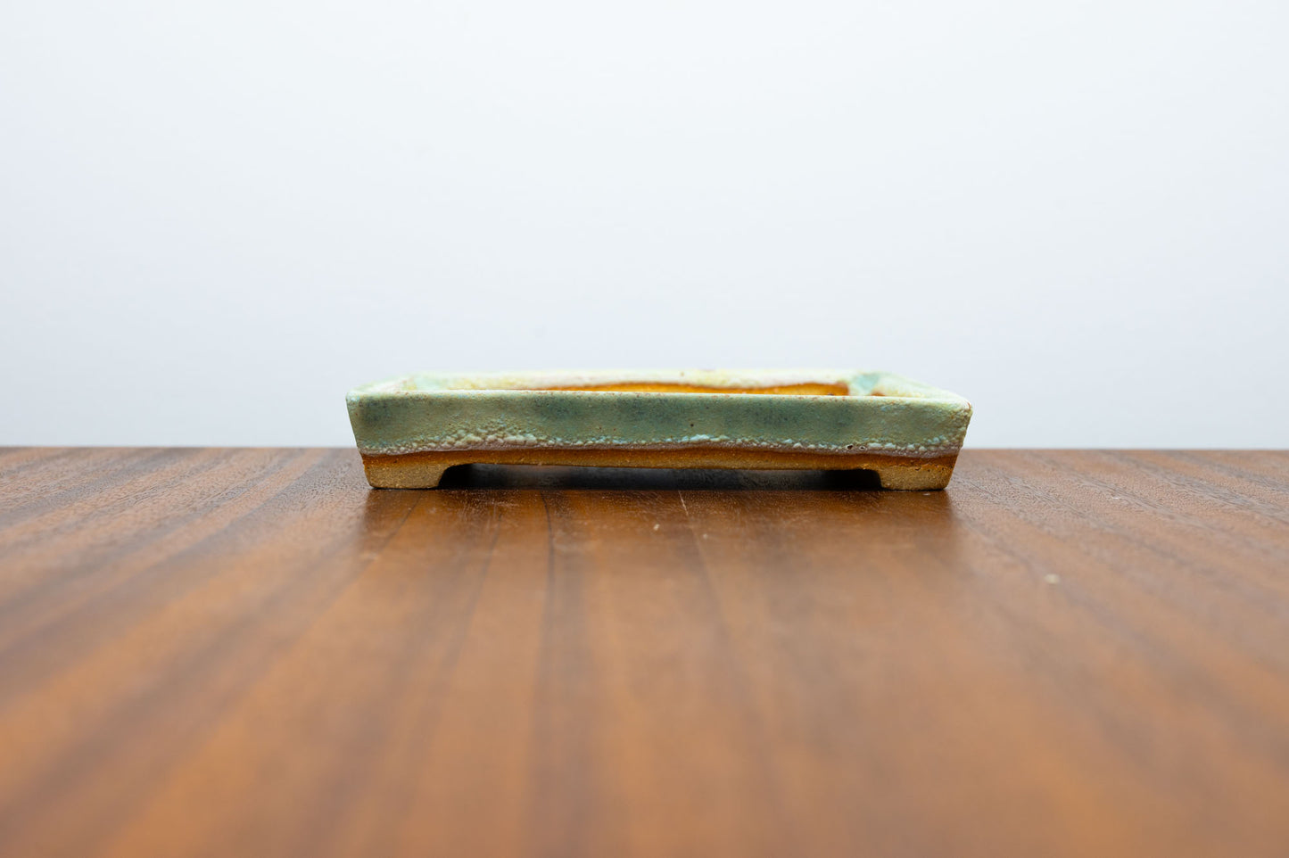 Rectangular Shallow Bonsai Dish in 5 colour variants 12.5cm