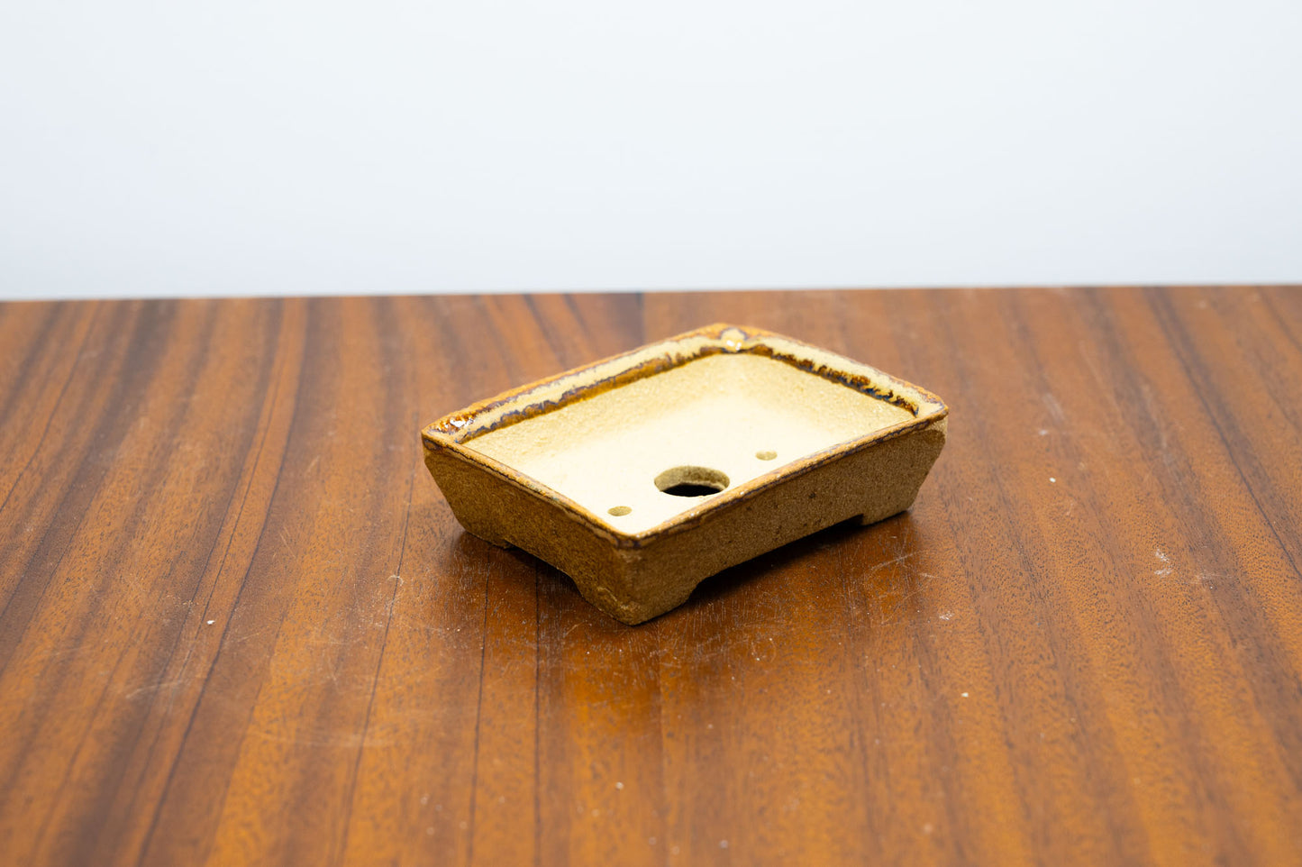 Topaz  Rectangular Bonsai Dish 9cm