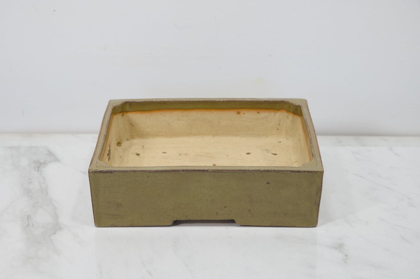 Tundra Rectangular Ceramic 22cm Bonsai Dish