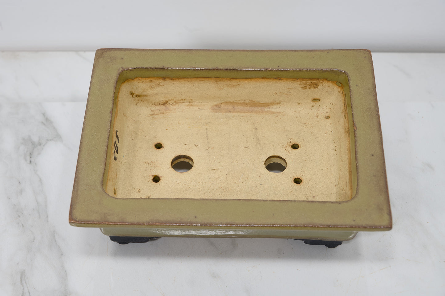 Tundra Rectangular Ceramic 19cm Bonsai Dish