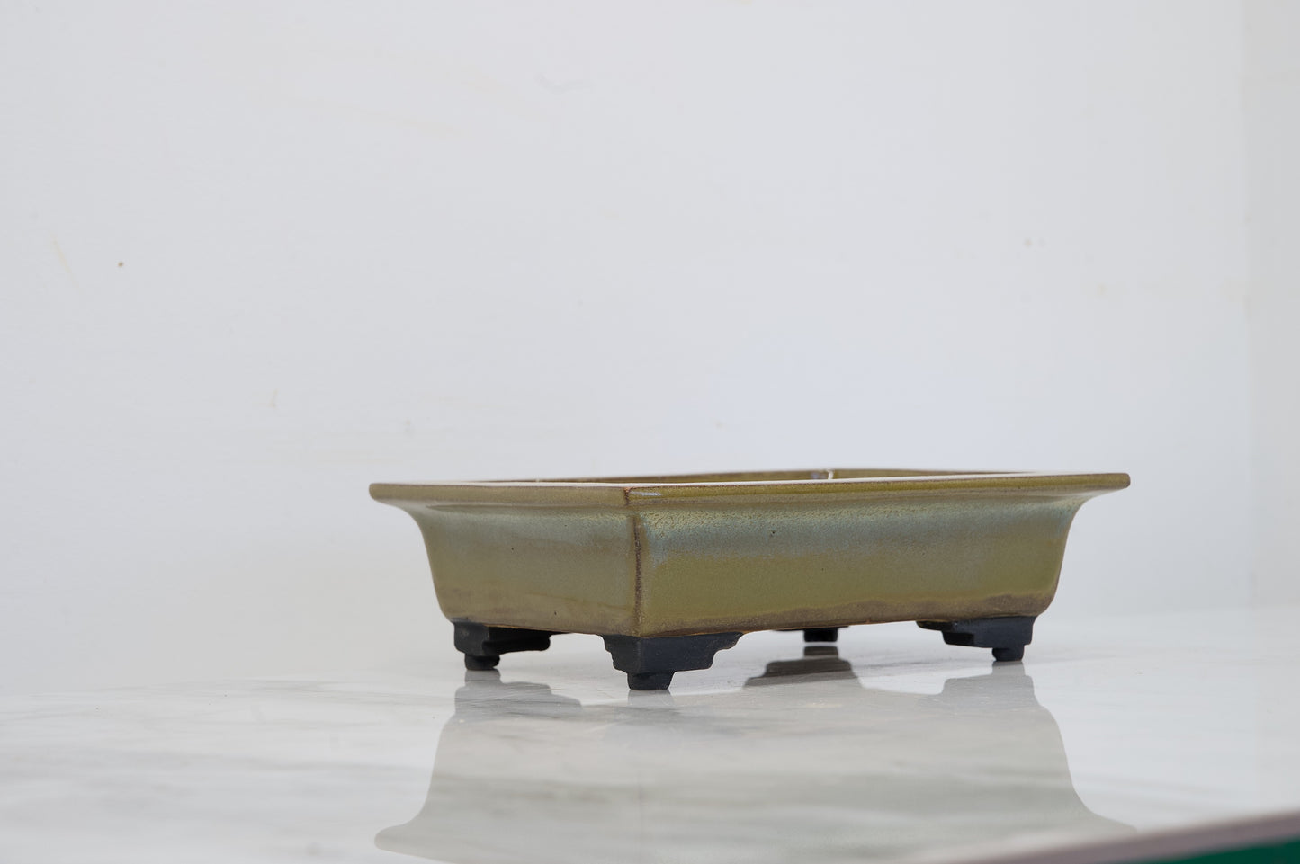 Tundra Rectangular Ceramic 19cm Bonsai Dish
