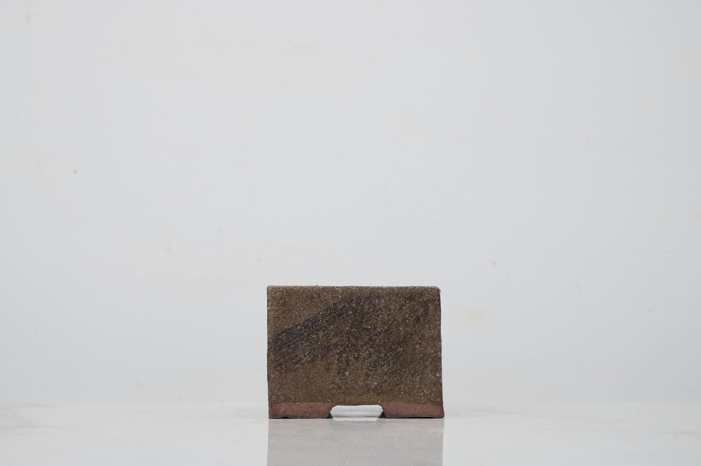 Glazed 7.5cm Rustic Ceramic Cube Pot