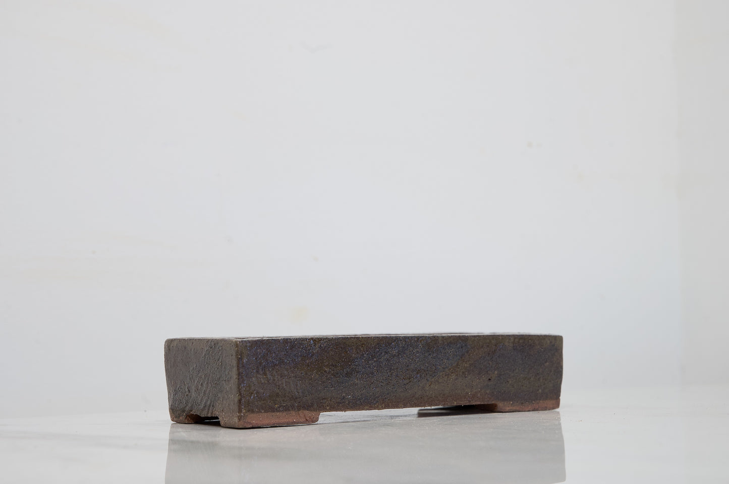 Glazed 17.5cm Rustic 'Mame' Ceramic Trough Pot
