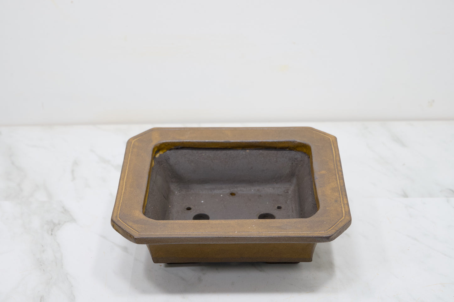 Venus Brown Cut Cornered Ceramic 20cm  Dish