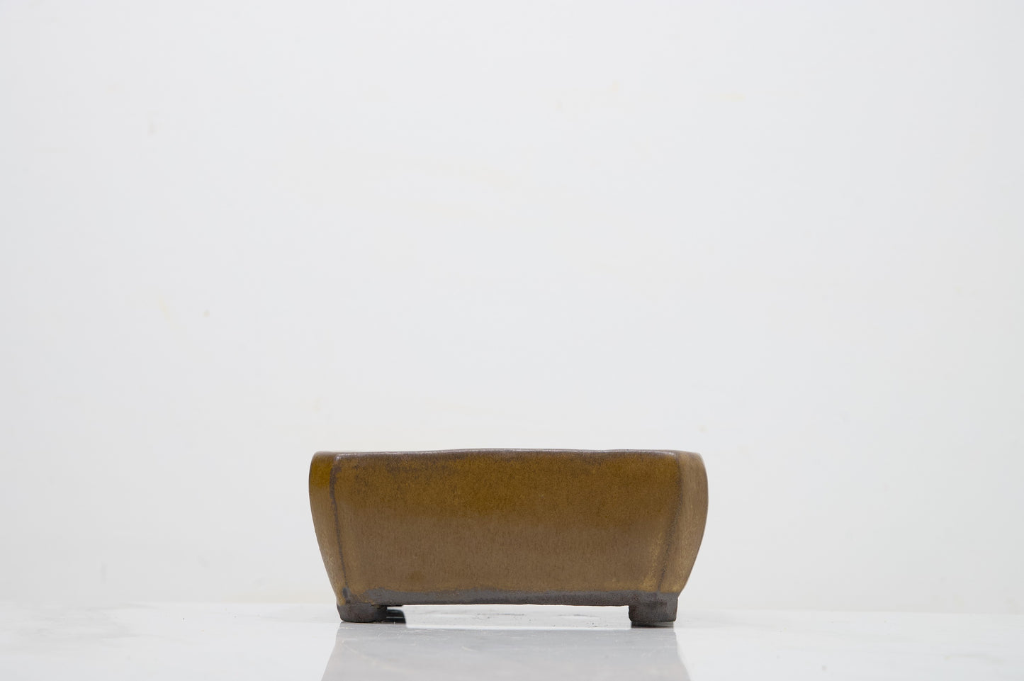 Venus Brown DEEP Rectangular 14cm Ceramic Pot