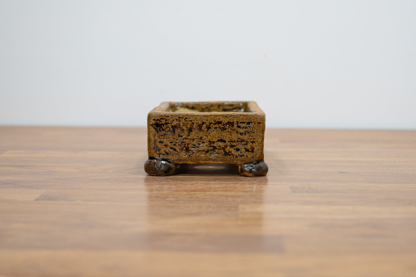 Topaz Rectangular Ceramic Bonsai Pot 14cm
