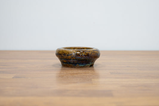 Topaz Round Ceramic Bonsai Pot 8cm