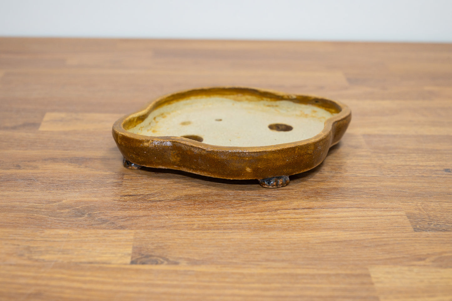 Topaz Shallow Ceramic Bonsai Dish 15cm