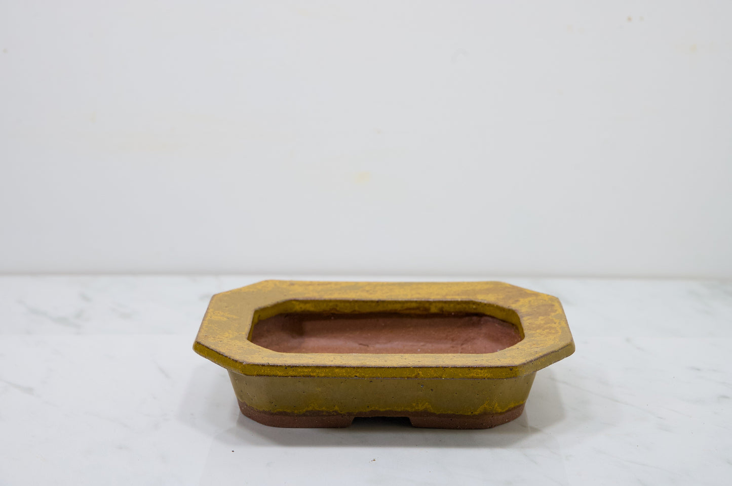Topaz Shallow Rectangular Ceramic Bonsai 18cm Dish