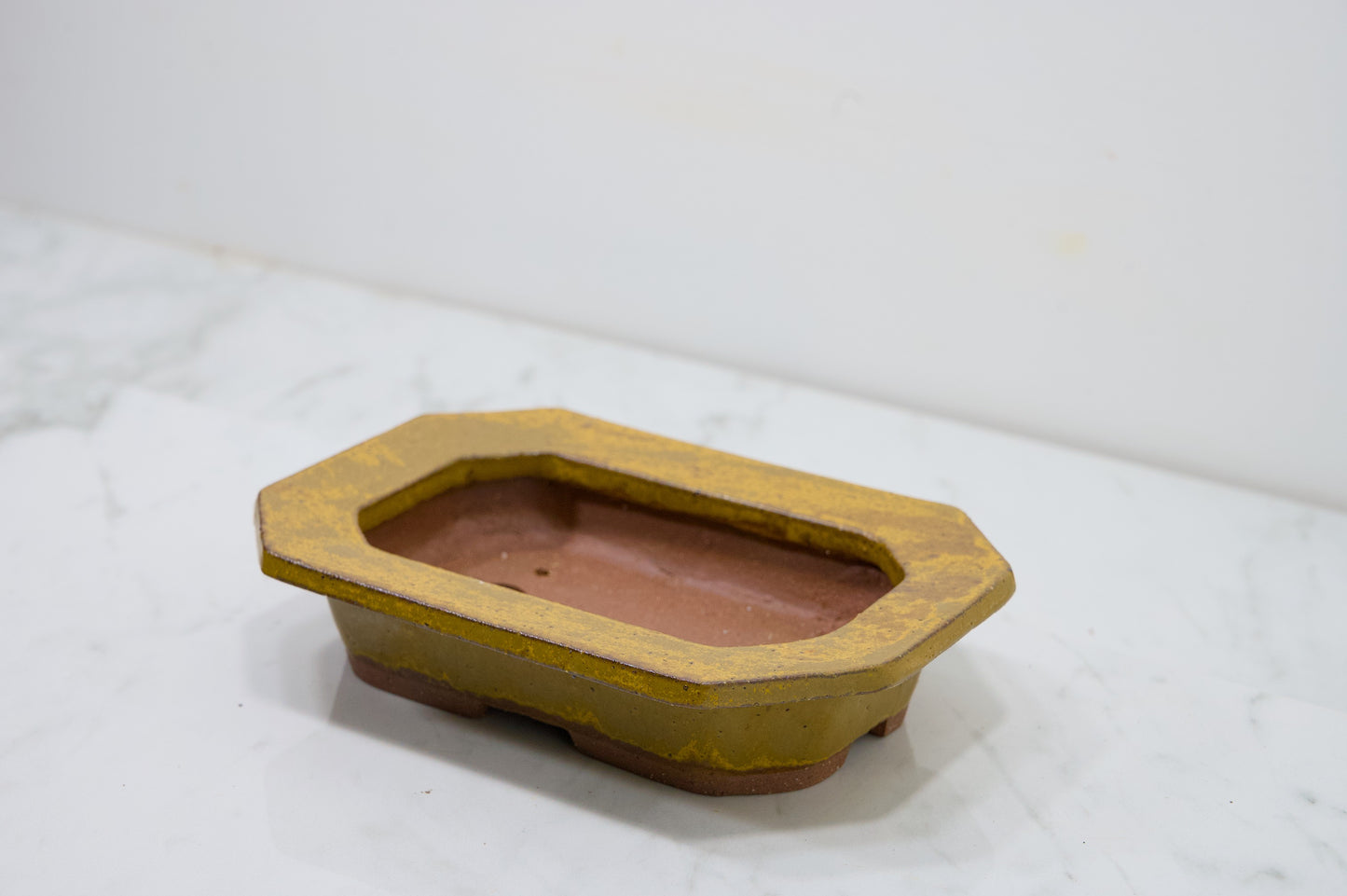 Topaz Shallow Rectangular Ceramic Bonsai 18cm Dish