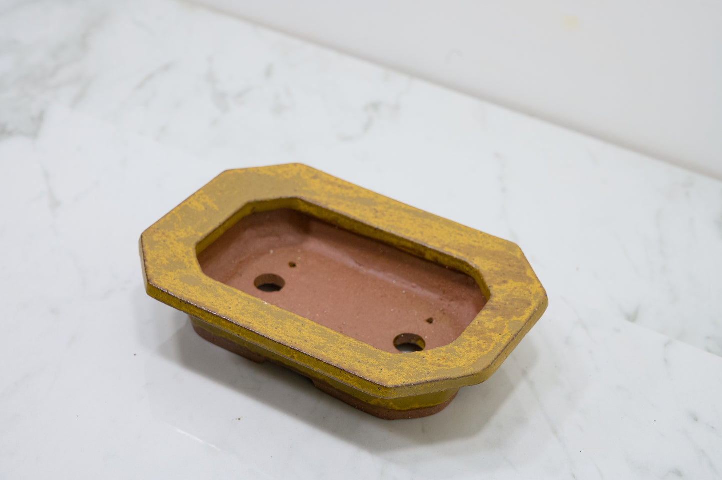 Topaz Shallow Rectangular Ceramic Bonsai 18cm Dish