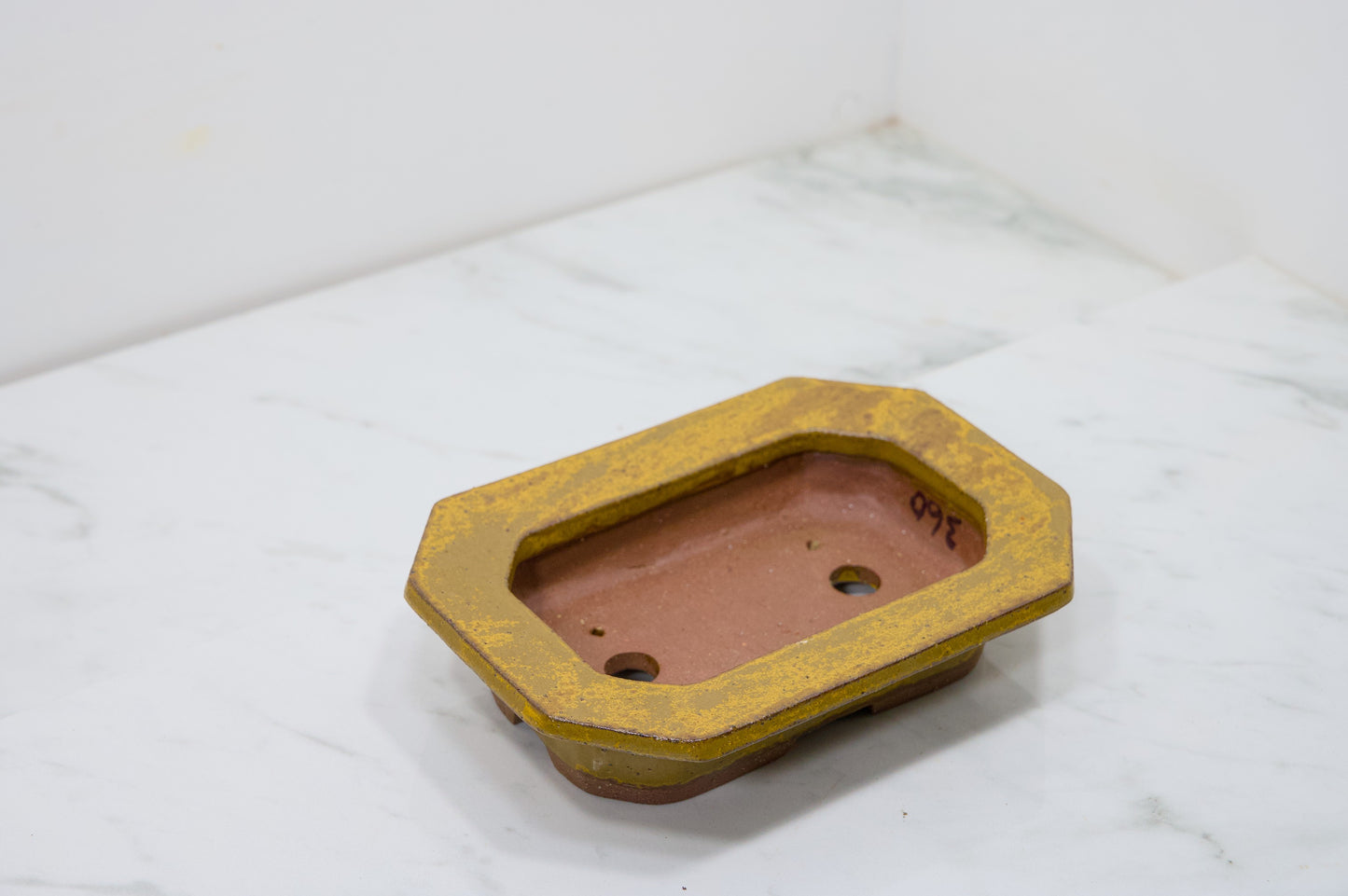 Topaz Shallow Rectangular Ceramic Bonsai 18cm Dish