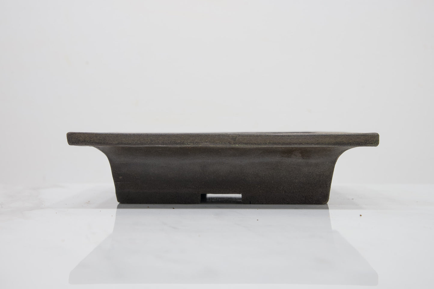UnGlazed Shallow Rectangular Ceramic Bonsai 19.5cm Dish