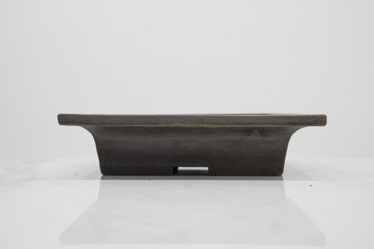 UnGlazed Shallow Rectangular Ceramic Bonsai 19.5cm Dish