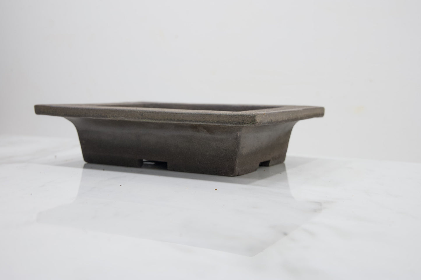 UnGlazed Shallow Rectangular Ceramic Bonsai 19.5cm Dish