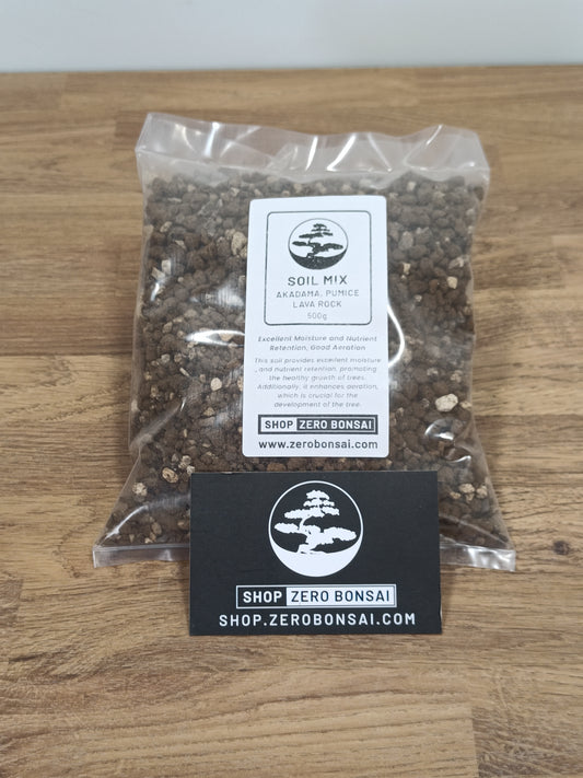 Zero Bonsai Tree Soil Mix - 500g bags