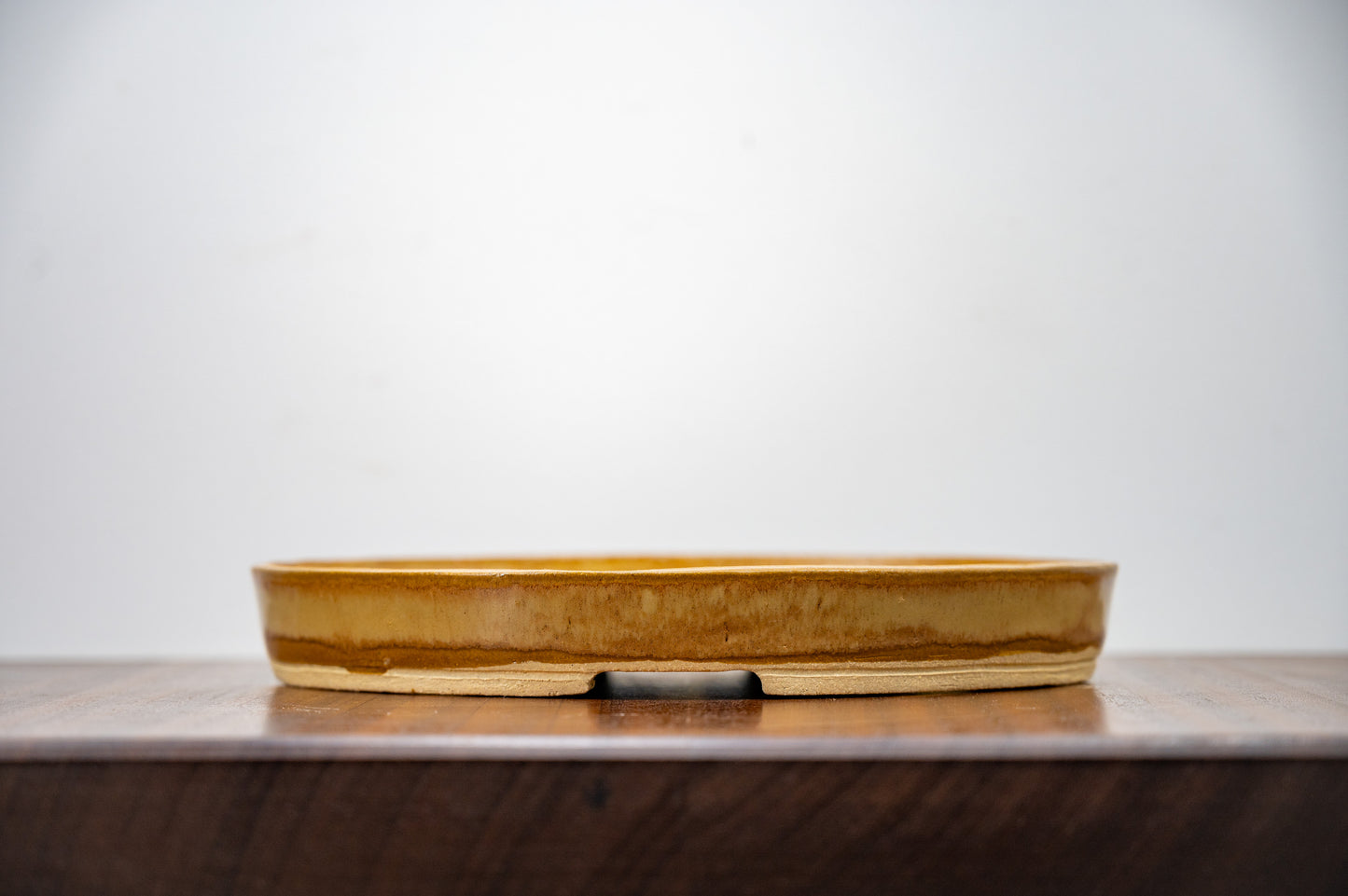 Topaz SHALLOW Oval Ceramic Bonsai Dish 24cm