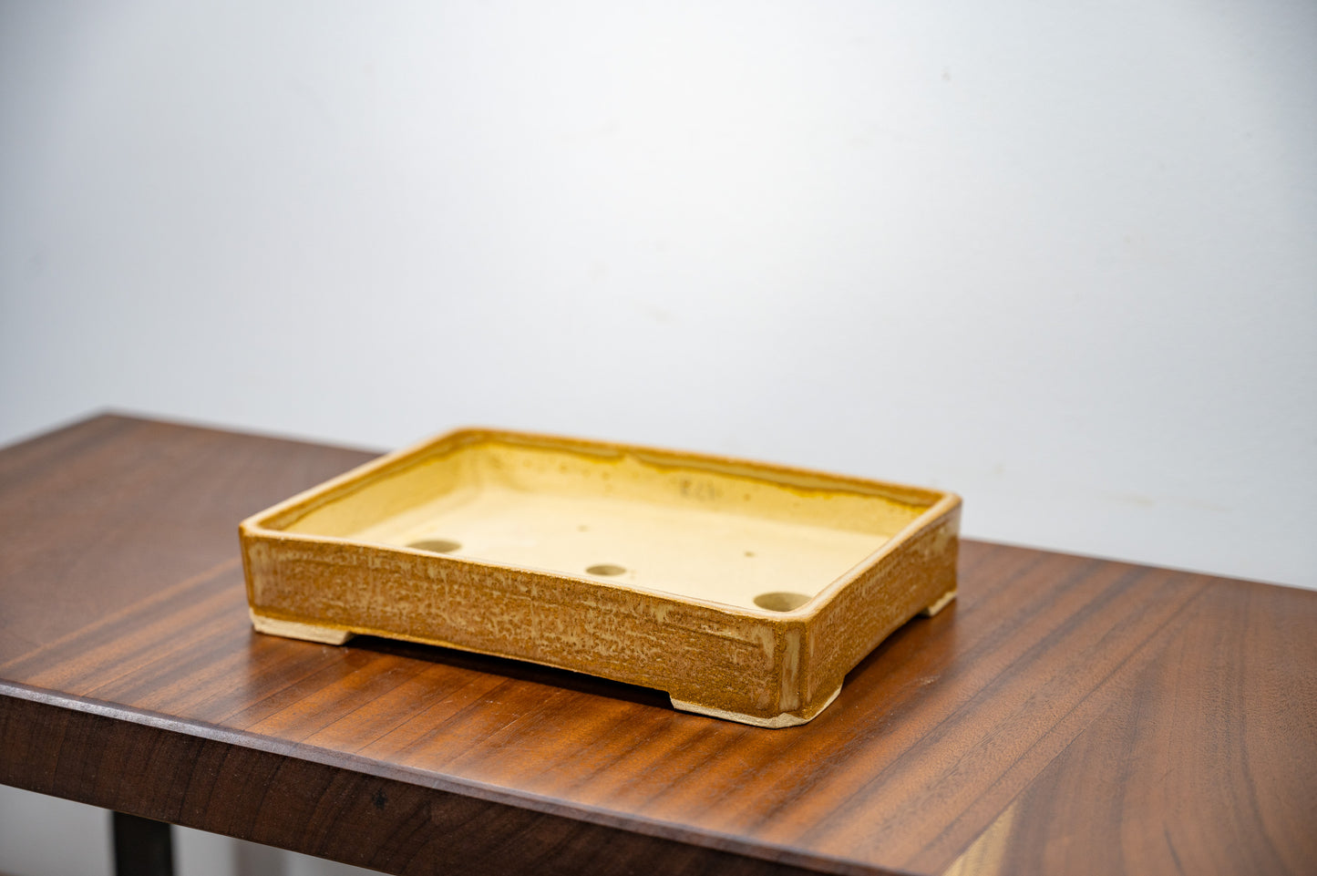 Topaz Rectangular Ceramic Bonsai Pot 22cm