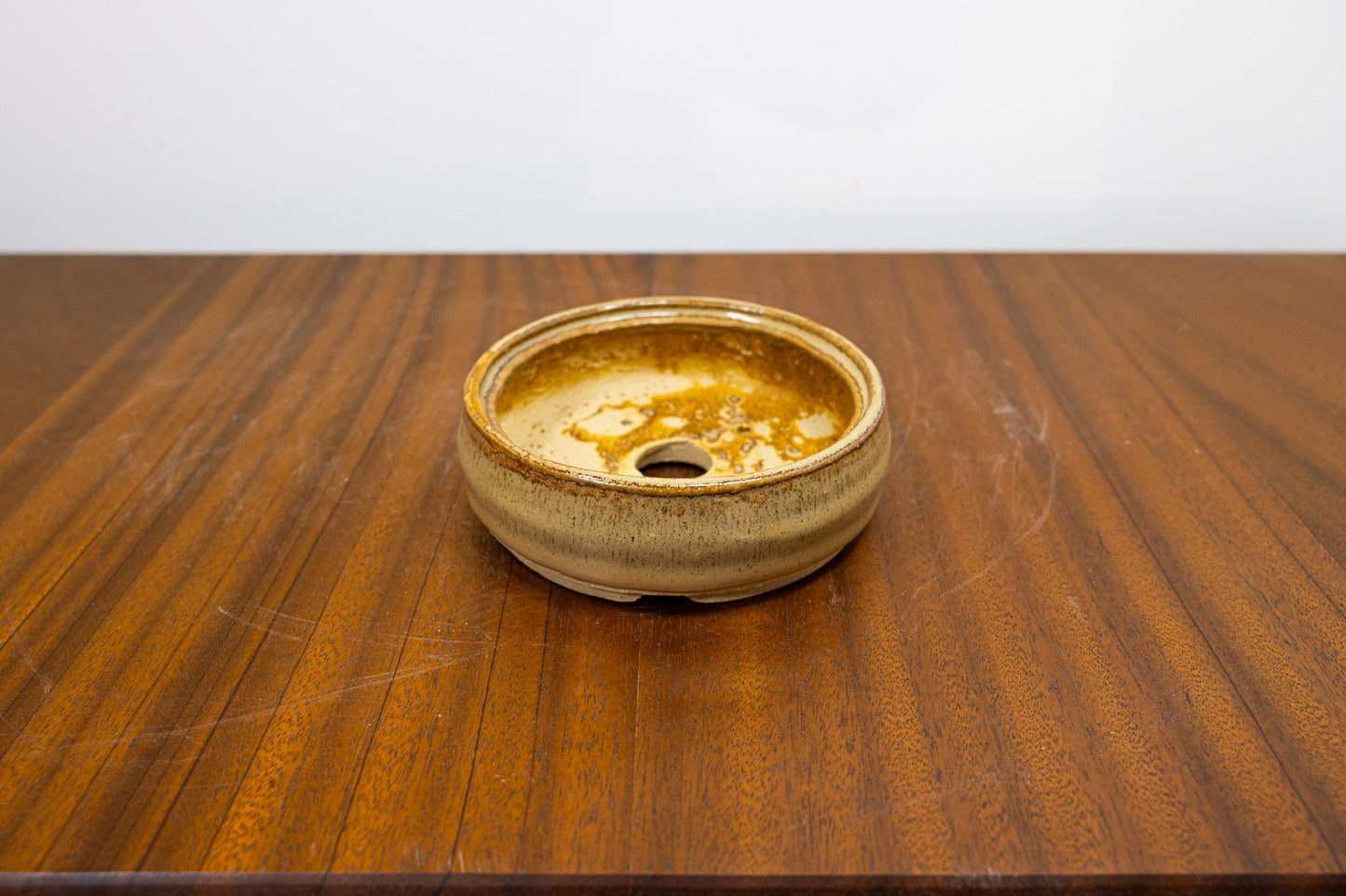 Topaz Round Ceramic Bonsai Pot 11cm