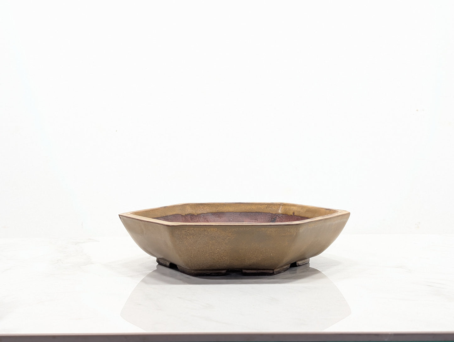 Topaz - Hexagon Bonsai Dish 20cm